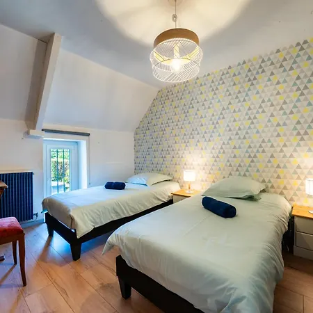 Les Jardins De Marcel - Maison En Pierre Avec Piscine - Thegoodbnb Montfarville